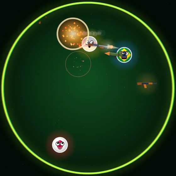 Circle arena, Toxic theme