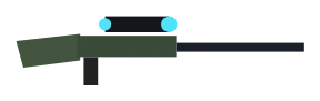 The Sniper weapon in OrbRoyal